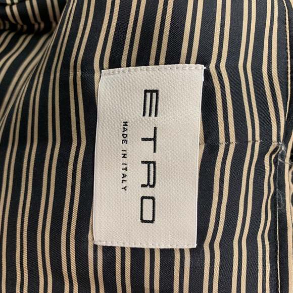 ETRO Multi-Color Print Polyester Blend Bomber Jacket - Picture 8 of 8